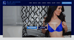 Desktop Screenshot of bluelagoonspa.ca